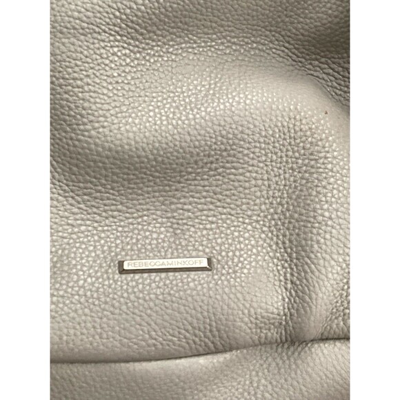 Rebecca Minkoff Julian Women\'s Gray Pebble Leather Medium Backback main image 6